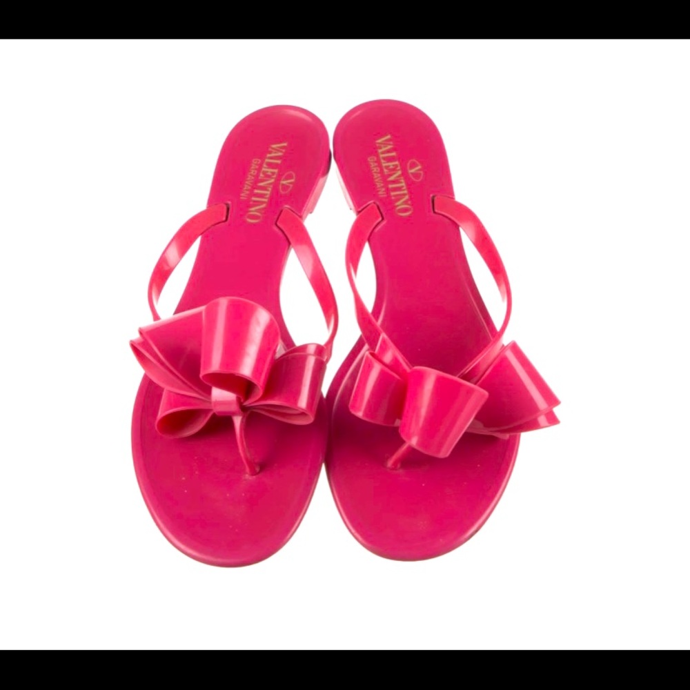 🎀🎀🎀Valentino GARAVANI Pink Bow Sandals